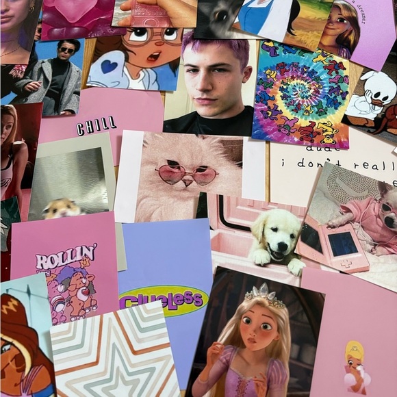 Trendy Aesthetic Collage Print Bundle - Picture 1 of 4